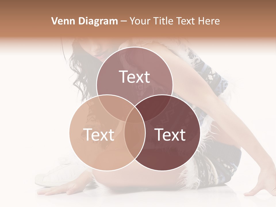 Fashion Caucasian Color PowerPoint Template