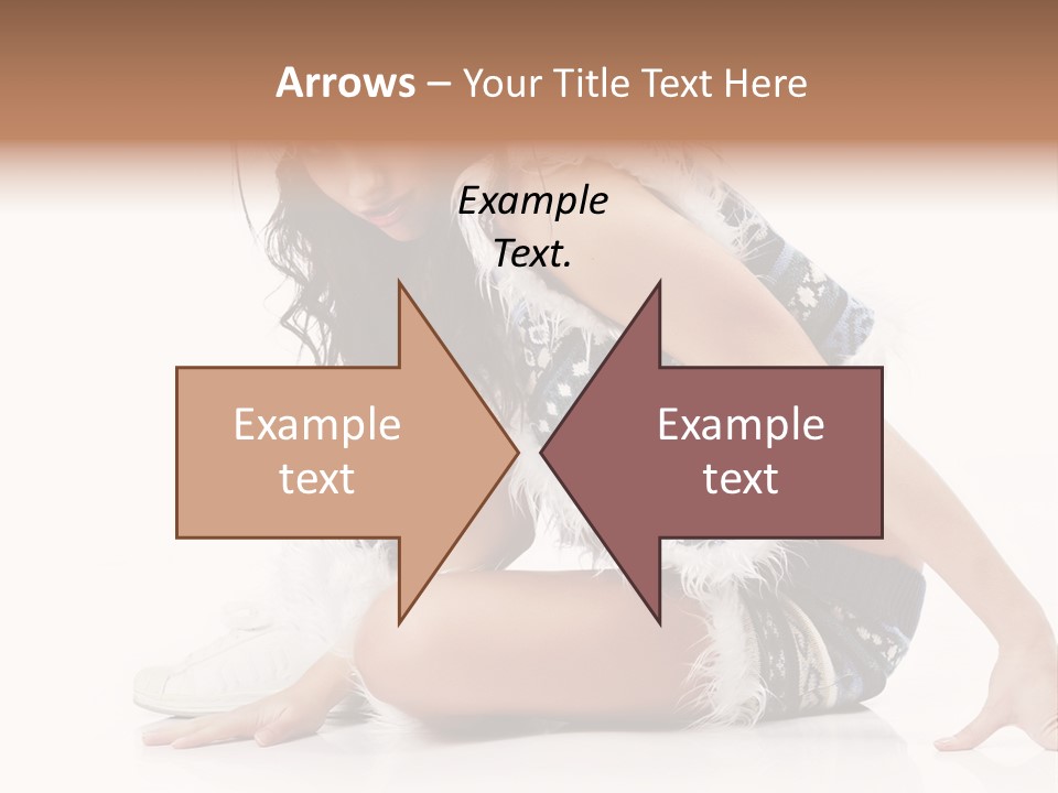 Fashion Caucasian Color PowerPoint Template