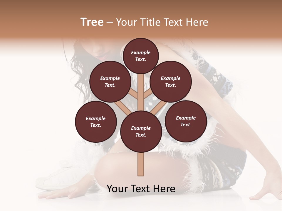 Fashion Caucasian Color PowerPoint Template