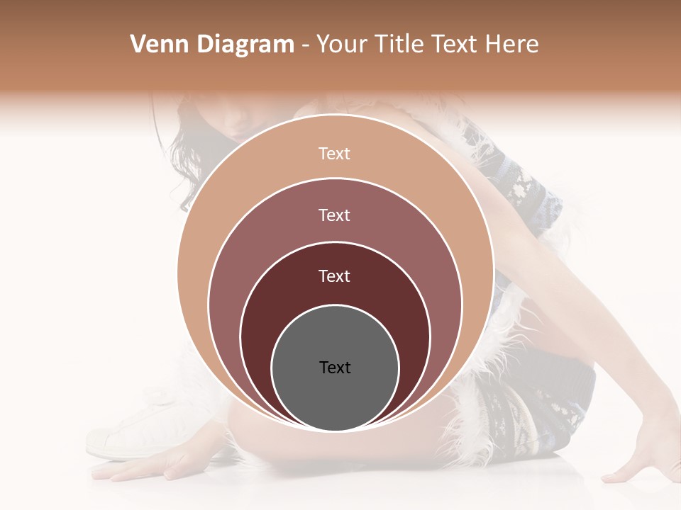 Fashion Caucasian Color PowerPoint Template