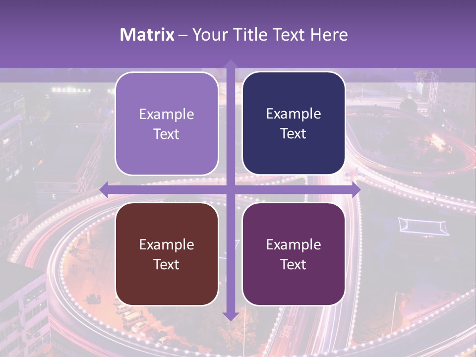 Hd Wallpapers Roads PowerPoint Template