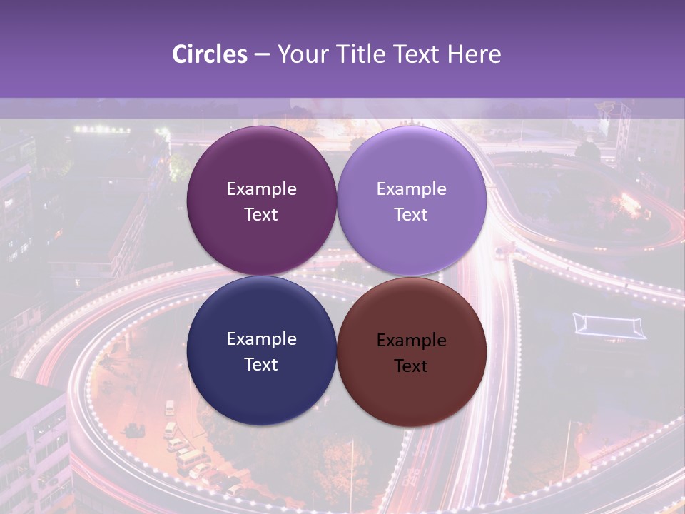 Hd Wallpapers Roads PowerPoint Template