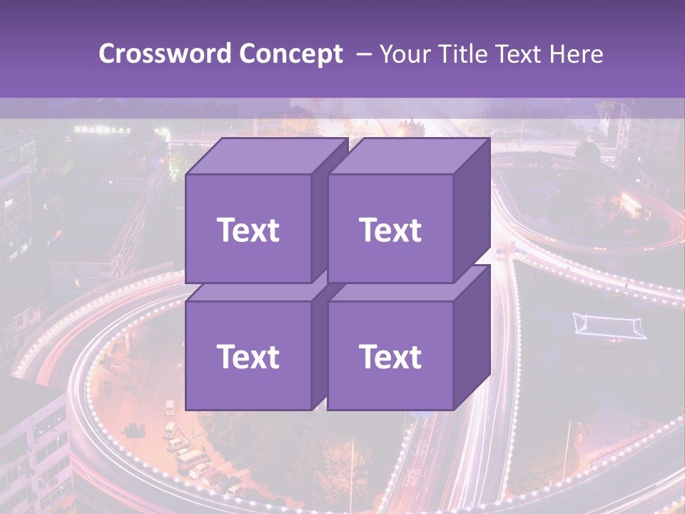 Hd Wallpapers Roads PowerPoint Template