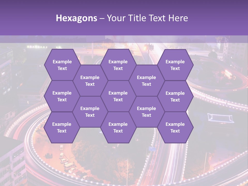 Hd Wallpapers Roads PowerPoint Template