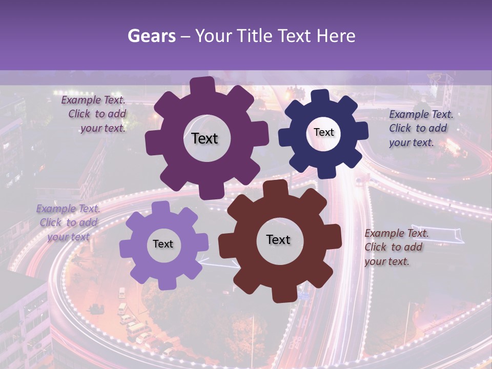 Hd Wallpapers Roads PowerPoint Template