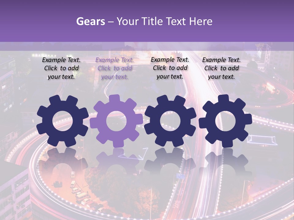 Hd Wallpapers Roads PowerPoint Template