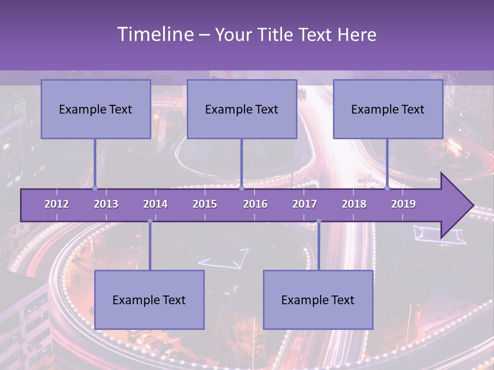 Hd Wallpapers Roads PowerPoint Template