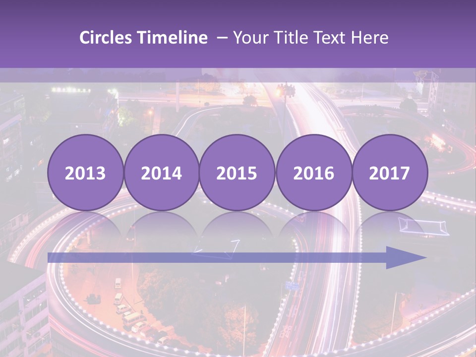 Hd Wallpapers Roads PowerPoint Template