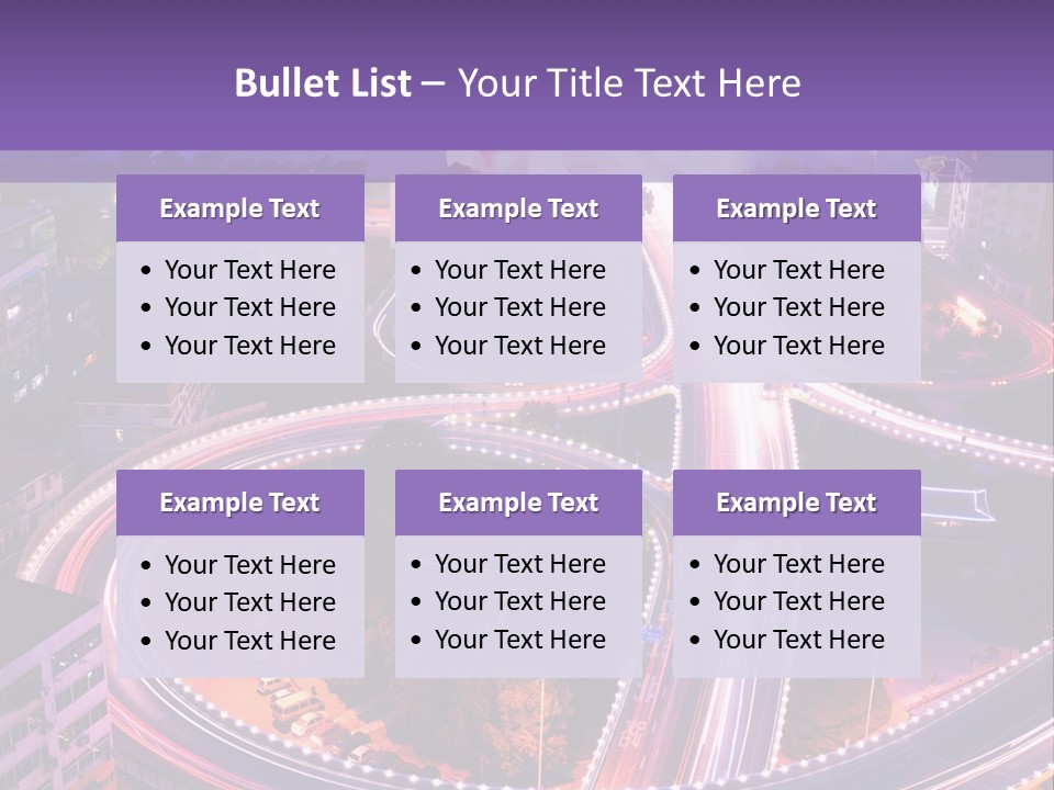 Hd Wallpapers Roads PowerPoint Template