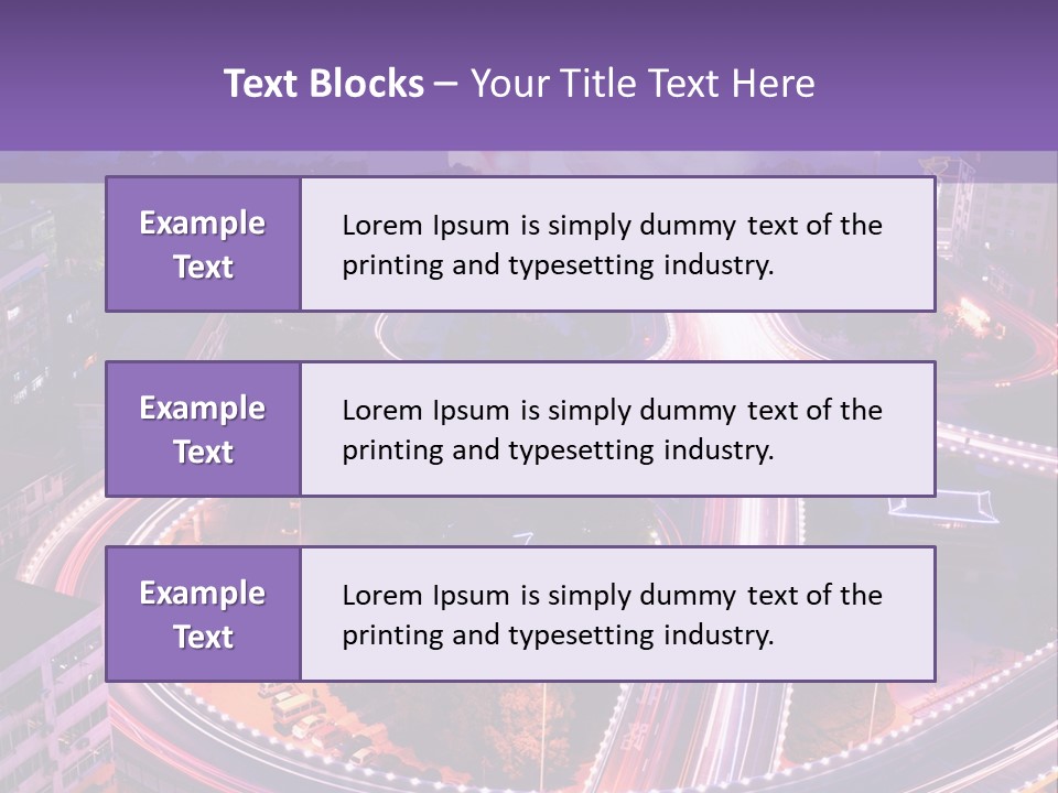 Hd Wallpapers Roads PowerPoint Template