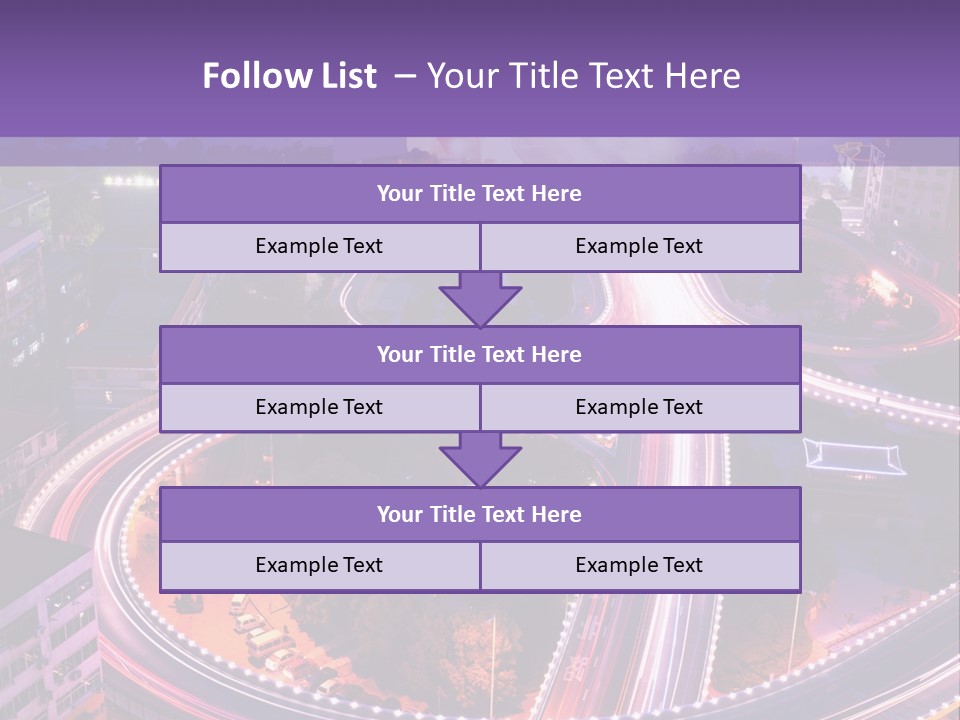 Hd Wallpapers Roads PowerPoint Template