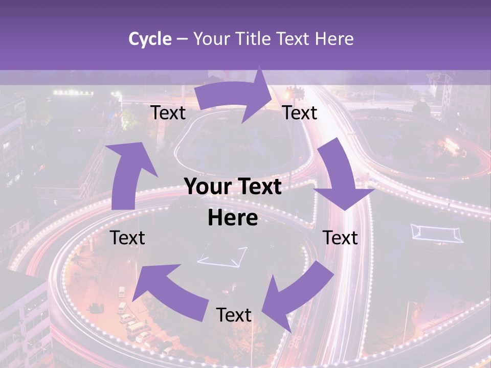 Hd Wallpapers Roads PowerPoint Template