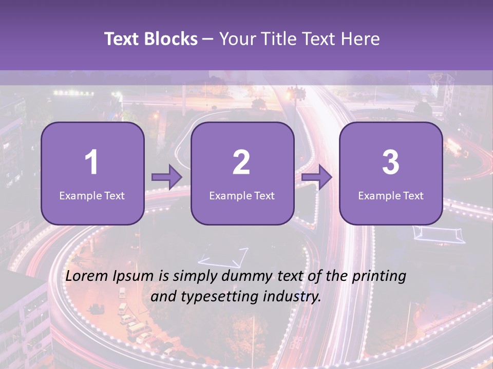 Hd Wallpapers Roads PowerPoint Template