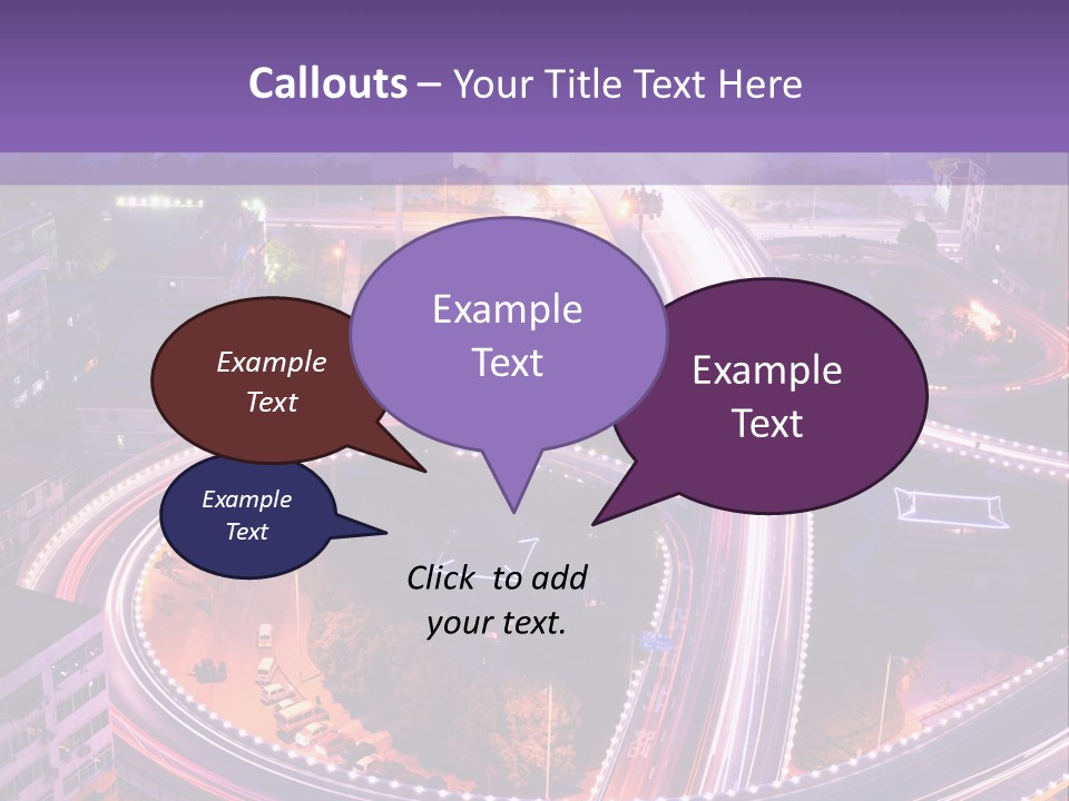 Hd Wallpapers Roads PowerPoint Template
