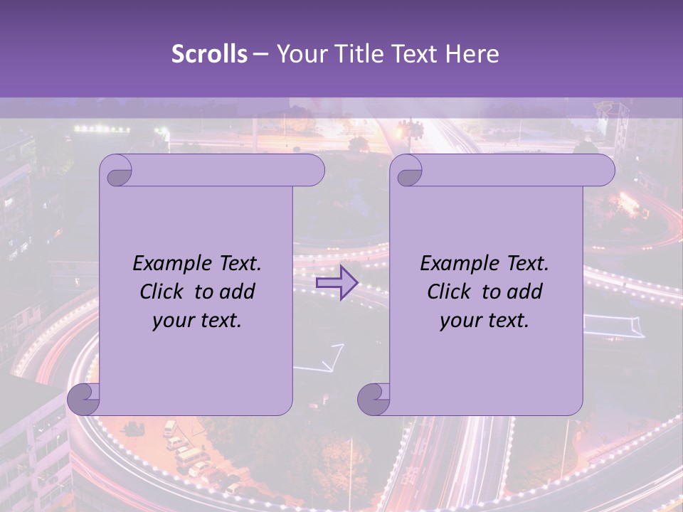 Hd Wallpapers Roads PowerPoint Template