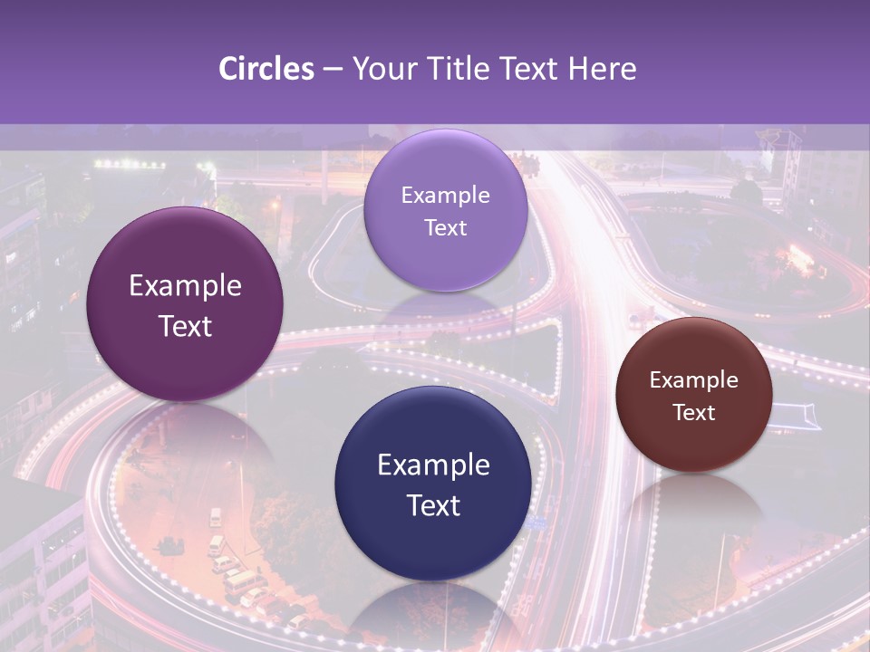 Hd Wallpapers Roads PowerPoint Template