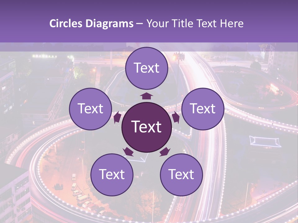 Hd Wallpapers Roads PowerPoint Template