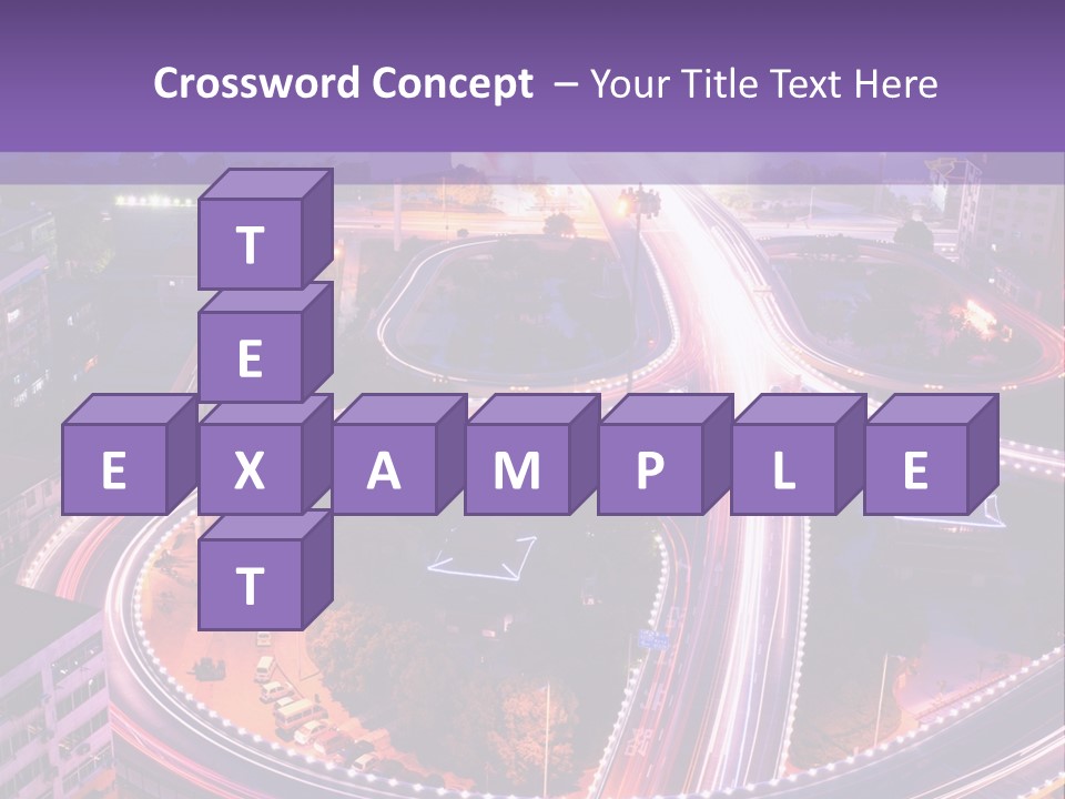 Hd Wallpapers Roads PowerPoint Template