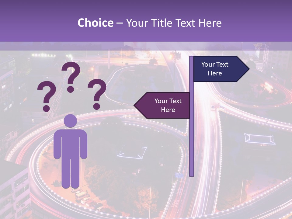 Hd Wallpapers Roads PowerPoint Template