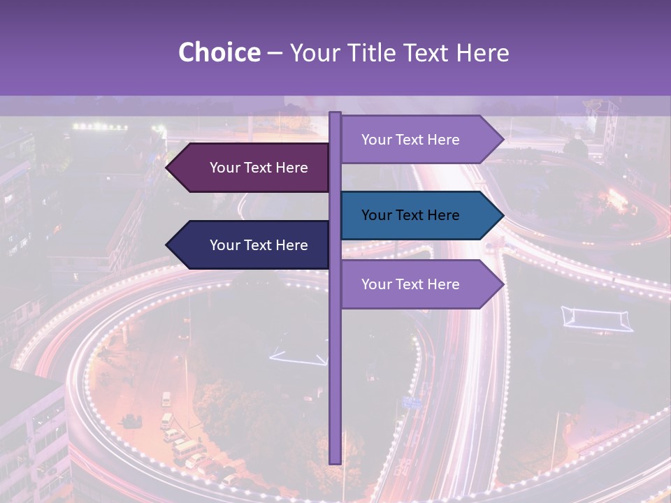 Hd Wallpapers Roads PowerPoint Template