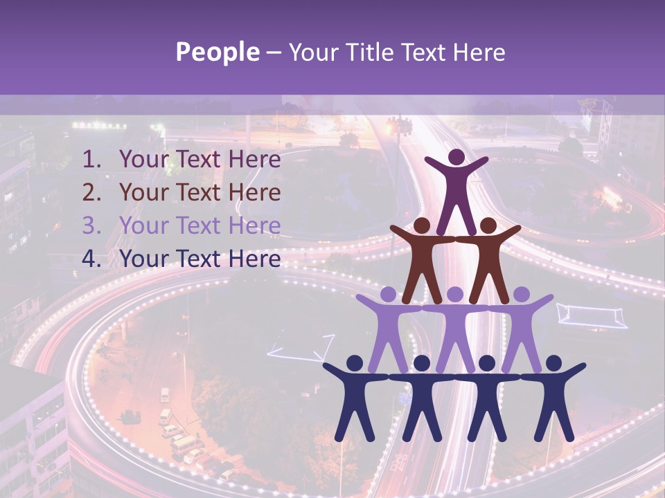 Hd Wallpapers Roads PowerPoint Template