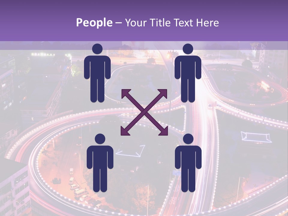 Hd Wallpapers Roads PowerPoint Template