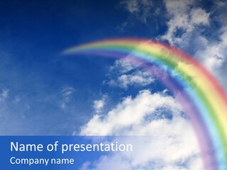 Violet Color Peace PowerPoint Template