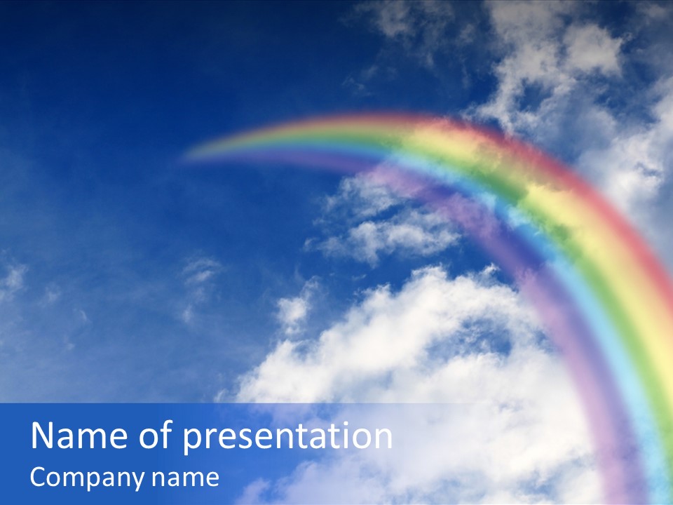 Violet Color Peace PowerPoint Template