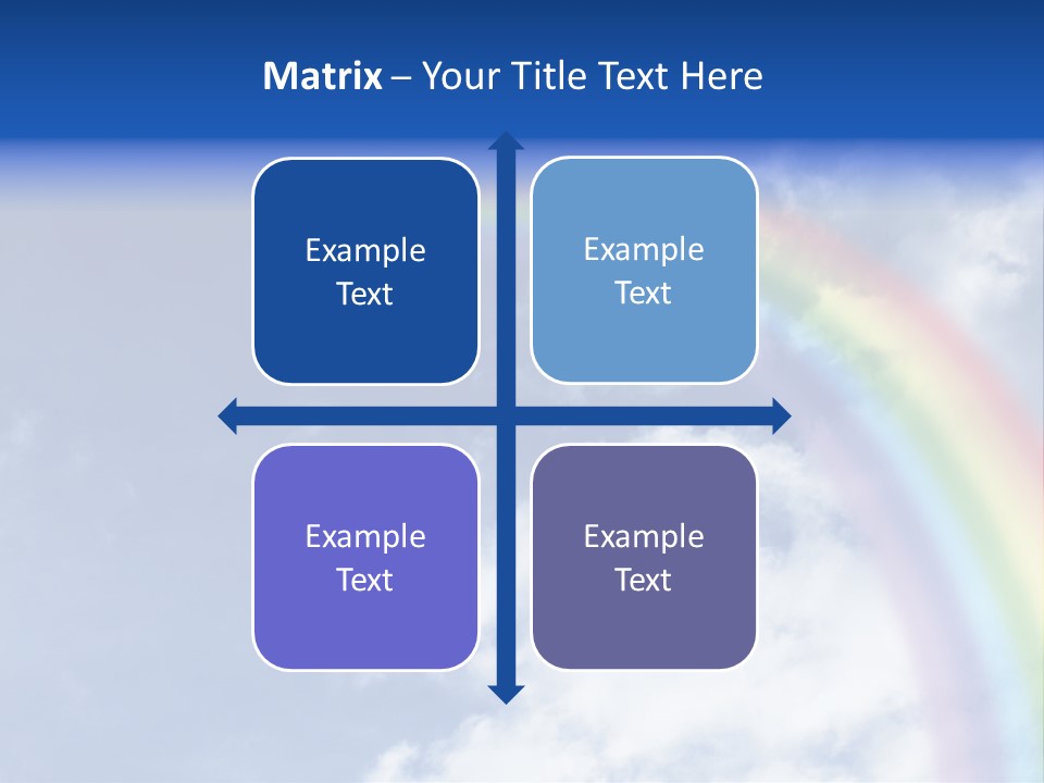 Violet Color Peace PowerPoint Template
