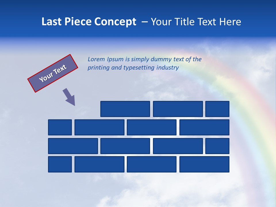 Violet Color Peace PowerPoint Template