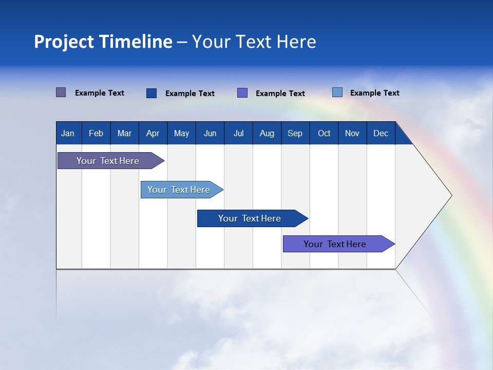 Violet Color Peace PowerPoint Template