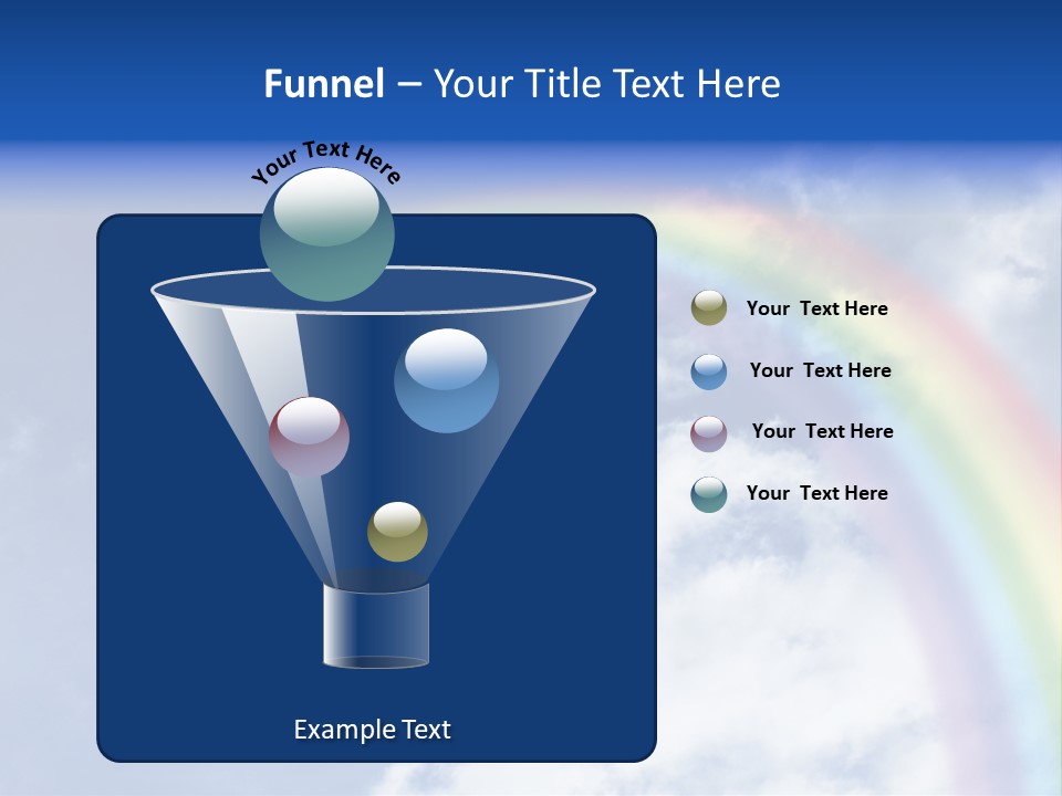 Violet Color Peace PowerPoint Template