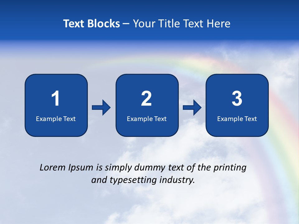 Violet Color Peace PowerPoint Template