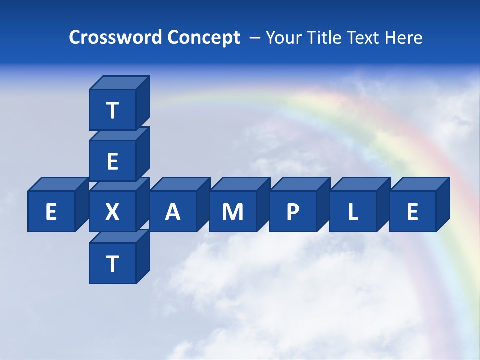 Violet Color Peace PowerPoint Template