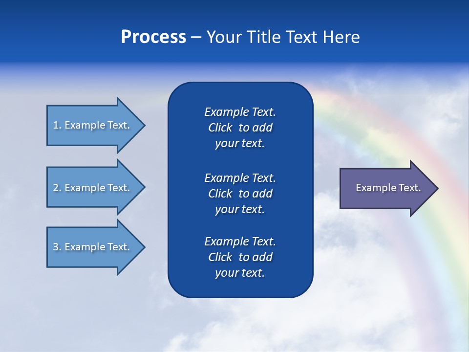 Violet Color Peace PowerPoint Template