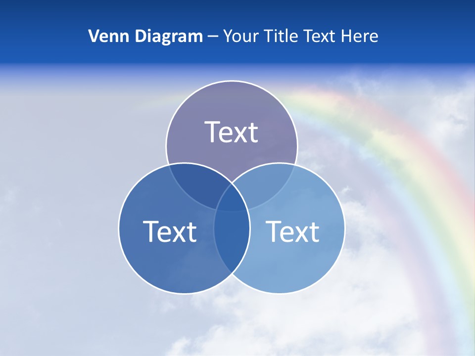 Violet Color Peace PowerPoint Template