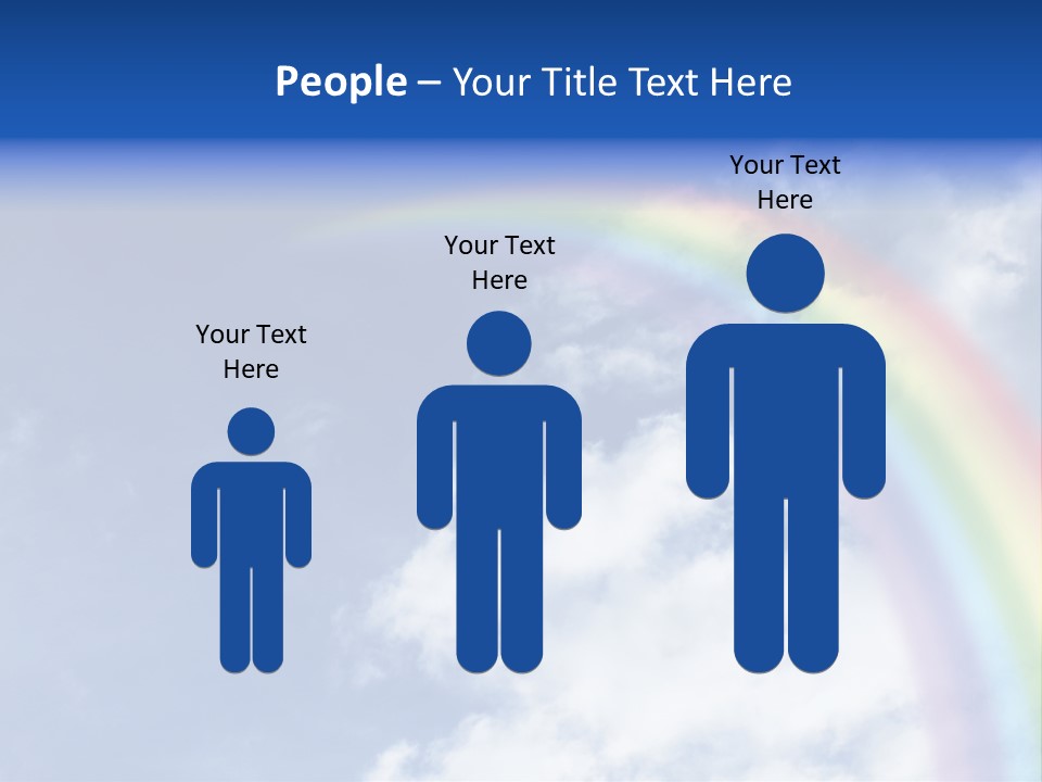 Violet Color Peace PowerPoint Template