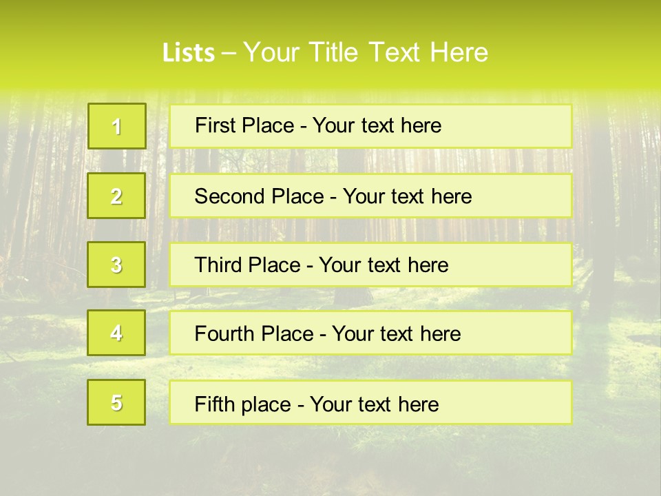 Beautiful Scenery PowerPoint Template