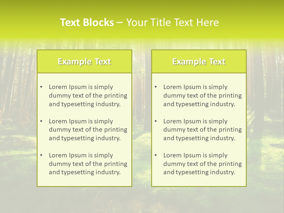 Beautiful Scenery PowerPoint Template
