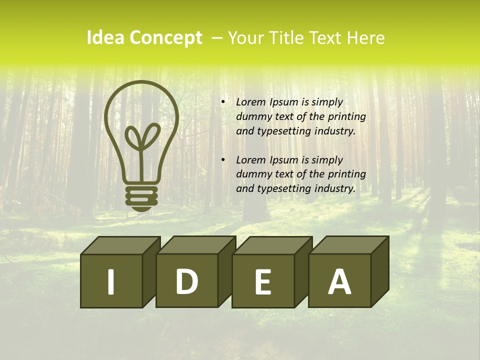 Beautiful Scenery PowerPoint Template