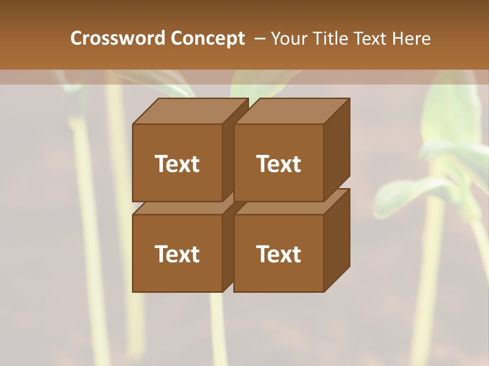 Sprout Plant Seed PowerPoint Template