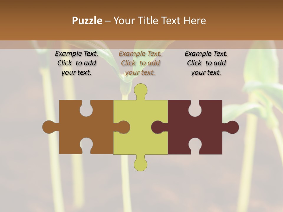 Sprout Plant Seed PowerPoint Template