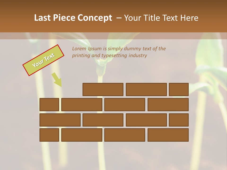 Sprout Plant Seed PowerPoint Template