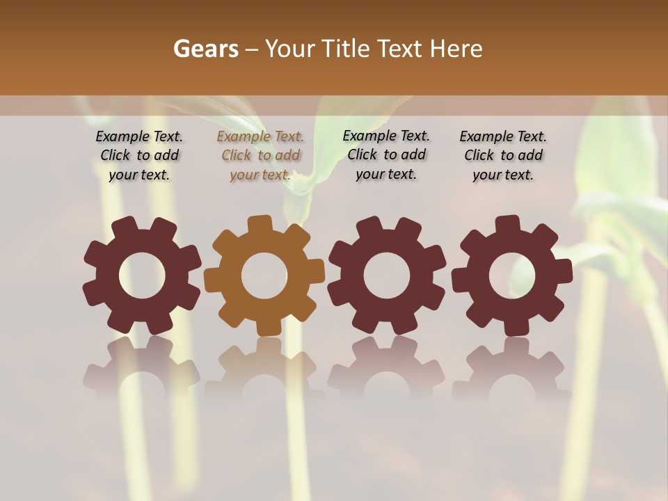 Sprout Plant Seed PowerPoint Template