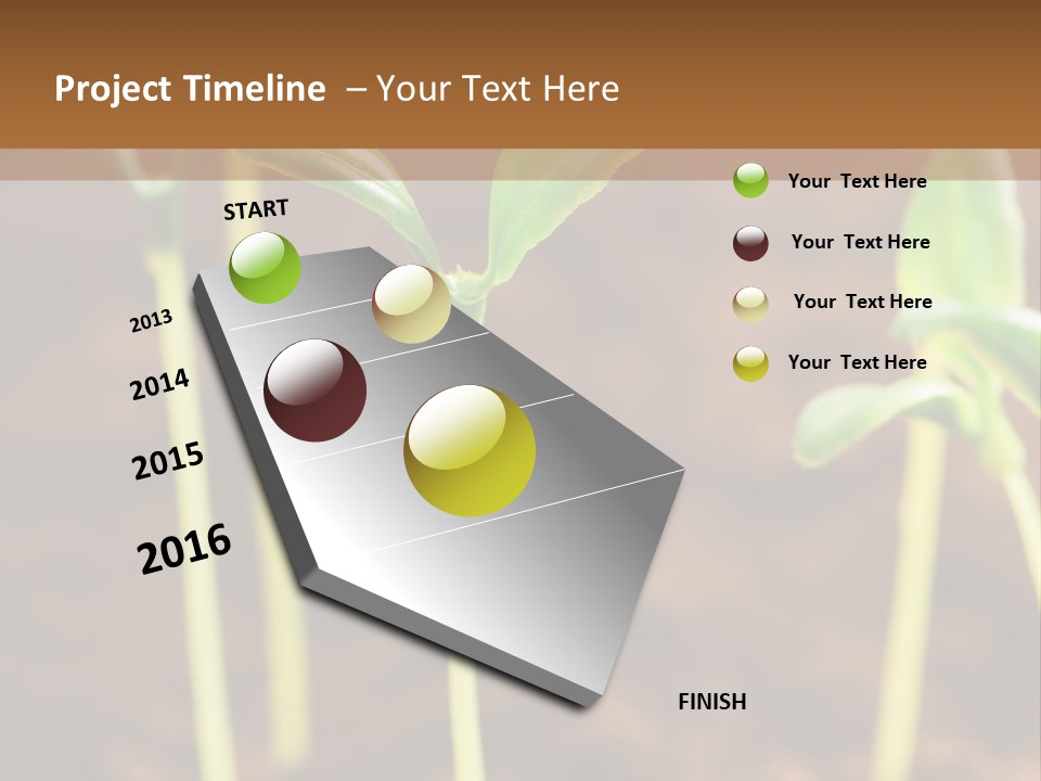 Sprout Plant Seed PowerPoint Template