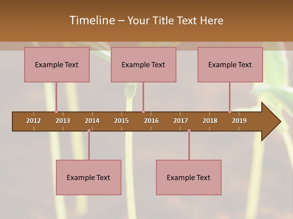 Sprout Plant Seed PowerPoint Template