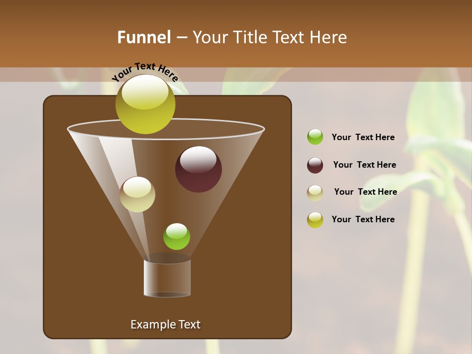 Sprout Plant Seed PowerPoint Template