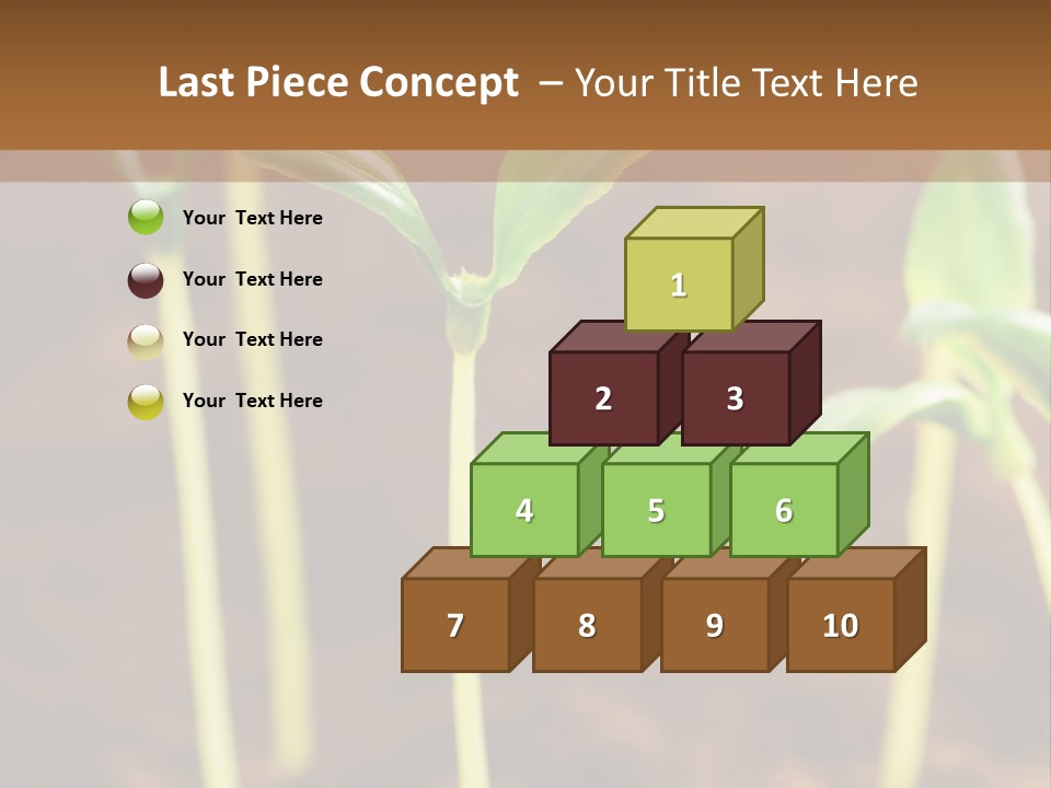 Sprout Plant Seed PowerPoint Template