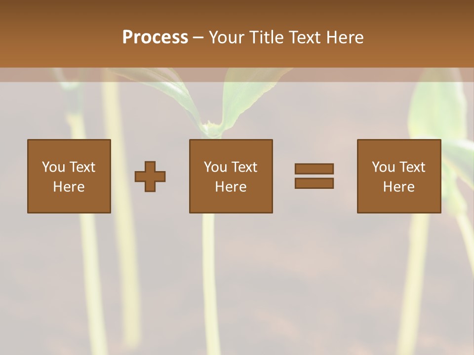 Sprout Plant Seed PowerPoint Template