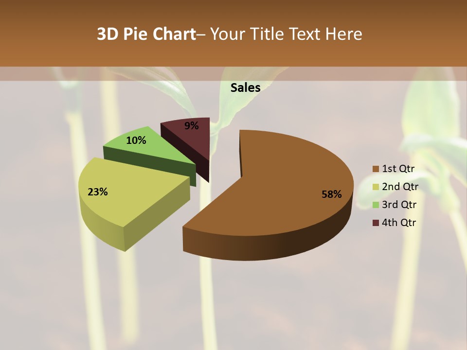 Sprout Plant Seed PowerPoint Template